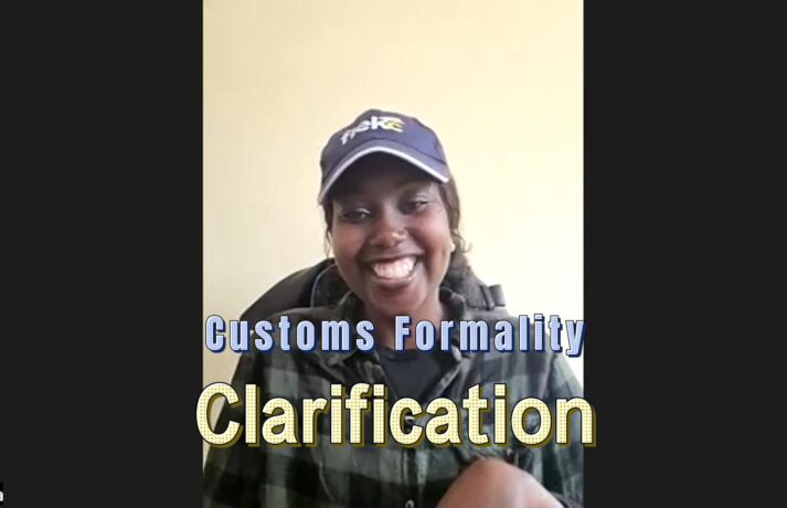 customs formality